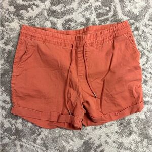 Time and Tru Women's Terracotta Cargo Shorts